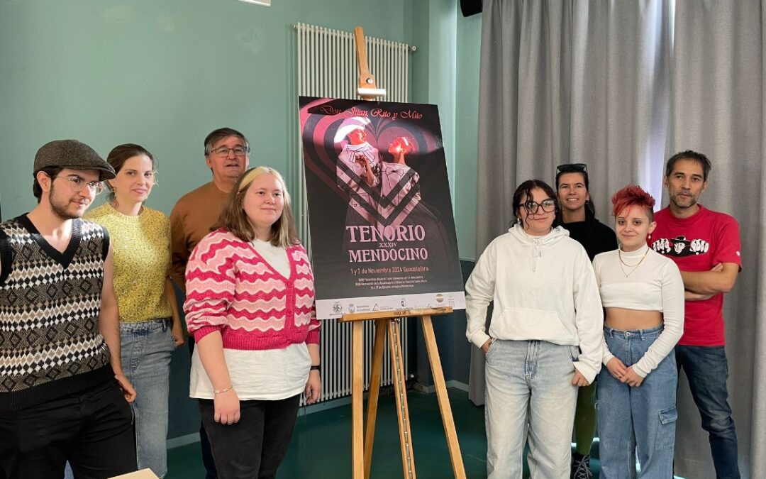 La Asociación Gentes de Guadalajara presenta el cartel de la XXXIV edición del Tenorio Mendocino
